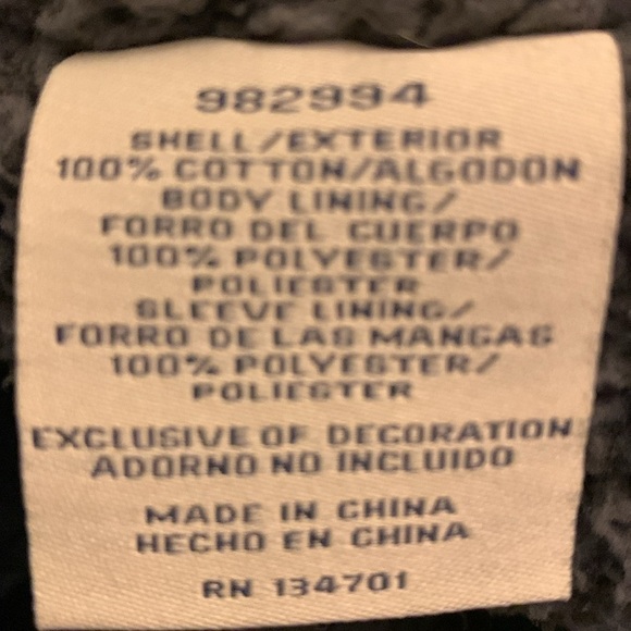 Boston Trader Full Zip Blue Jacket Size XL - Picture 7 of 10